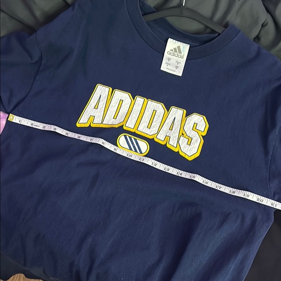 Vintage Adidas Navy Blue Graphic T-Shirt - Picture 5 of 6